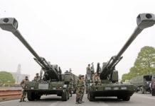 Artillery Systems : Mediumisation And Indigenisation of Indian Artillery Advanced Towed Artillery Gun Systems (ATAGS) manufactured by Bharat Forge (left) and Tata Power SED