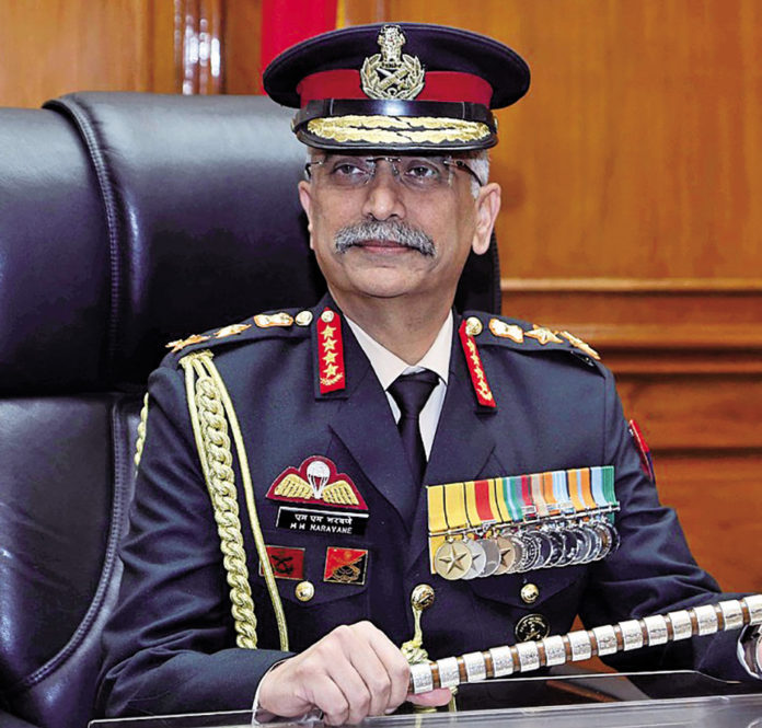 Gen MM Naravane, PVSM, AVSM, SM, VSM, ADC