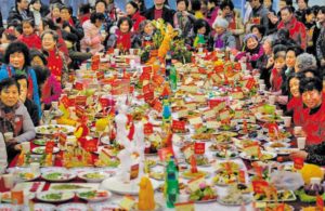 The annual Wuhan Lunar New Year banquet at Baibuting on 9 February 2020, despite the epidemic, now stands as a symbol of China's mishandling of the virus outbreak.