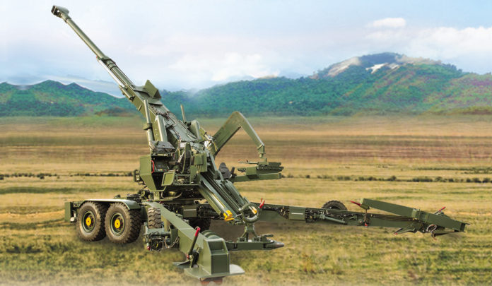 155mm_52 calibre Advanced Towed Artillery System (ATAGS)