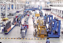 Defence Industry : Industry News At the wing making facility of Tata Lockheed Martin Aerostructures Ltd