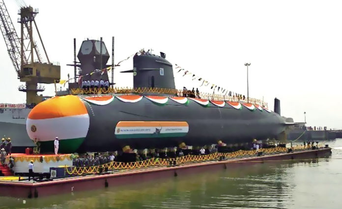 Indian Navy’s 4th Scorpene Class Submarine, INS Vela