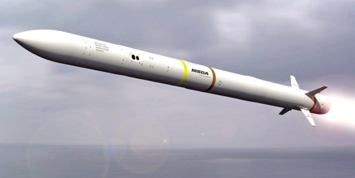 MBDA’s CAMM missile inflight from Sea Ceptor system, 2013