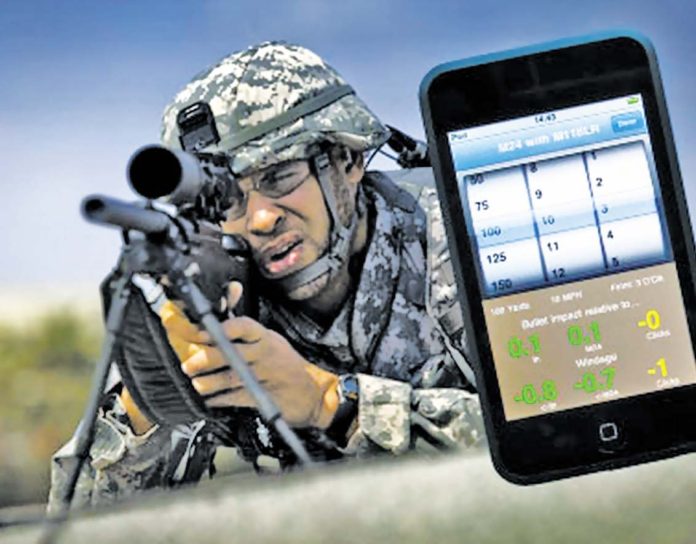 US Army iphone used in Afghanistan