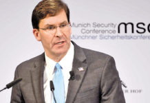 China : “Pentagon’s Top Concern : China” US Secretary of Defense Mark T Esper speaking at the Munich Security Conference, 15 February 2020