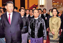 Neighbourhood : Indian Interests Hampered by China-Myanmar Pacts NEIGHBOURHOOD Chinese President Xi Jinping’s state visit to Myanmar Indian Interests Hampered by China-Myanmar Pacts India Hemmed Between China's Pak and Myanmar Corridors Dr D Bhalla, IAS Chinese President Xi Jinping's state visit to Myanmar on 17-18 January, was a vivid indicator of the region's changing geopolitics. 33 agreements were signed during a short sojourn of a day and a half. Chinese President Xi Jinping has promised to assist Myanmar in financing and constructing a range of infrastructure projects under the proposed China-Myanmar Economic Corridor (CMEC). The offer is similar to the one extended to Pakistan under the China-Pakistan Economic Corridor (CPEC). Joint Statement A joint statement, issued on January 18, claimed that "a new chapter" had been opened "in the ever-lasting friendship" between the two countries, stemming from the broad understanding to promote "comprehensive strategic cooperation." It referred to building the "Myanmar-China Community with a Shared Future." Exchanges of "experience in governance" will be deepened and strategic communication will be enhanced. Besides, the two governments plan to make good use of the 2+2 high-level consultations, comprising the two foreign ministers and defence ministers. Rohingya Issue Relationship between the two countries has warmed since 2017 when China refused to join the international outcry against the military campaign to force more than 730,000 Rohingya to flee across the border to Bangladesh. China is making the case that some of its Belt and Road Initiative (BRI) projects can help alleviate the Rohingya conflict by accelerating the development of the Arakan region. It is also offering projects to promote economic development in the conflict-prone northern frontiers of Myanmar that have long challenged the writ of the central government in the south. The Chinese also made it clear that the Myanmar government, currently under intense international pressure due to its rigid position on the Rohingya issue, will continue to receive China's full support. Beijing has positioned itself as the great defender of Myanmar's legitimate rights, interests and national dignity at a time when the International Court of Justice (ICJ) is about to pronounce on the charges of genocide against the Myanmar military. Three Pillars of CMEC Xi met Myanmar's leaders, including state counsellor Aung San Suu Kyi and army chief Min Aung Hlaing, in the capital, Naypyitaw, on 17 January. Ahead of the visit, Xi wrote an article in the Myanmar newspapers discussing the proposed projects in the economic corridor which will be part of China's BRI. "Our two sides need to deepen results-oriented Belt and Road cooperation and move from a conceptual stage to concrete planning and implementation in building the CMEC," Xi said in the article. Elaborating, Xi said, "Efforts need to be made to promote the three pillars of the CMEC, namely the Kyaukpyu Special Economic Zone, the China-Myanmar Border Economic Cooperation Zone and New Yangon City." Through the agreements signed and discussions held about their follow-up during the visit, CMEC's three pillars seem to have been consolidated. The centrepiece of the so called CMEC is a $1.3 billion deep-sea port at Kyaukphyu in Rakhine state, giving Beijing a gateway to the Indian Ocean. A high-speed rail link is also on the cards to connect the port and nearby planned industrial zone with the countries' shared border. Bilateral trade was worth $16.8 billion last year and Beijing holds the biggest share – around $4 billion or 40% – of Myanmar's foreign debt. Myanmar has successfully hammered down the price from $7.2 billion to swerve fears of a Chinese debt-trap, but will still pick up 30 per cent of the bill. Alongside the port, swathes of paddy fields and teak forests are poised to be transformed into a vast industrial zone of garment and food processing factories. The first segment of the proposed high-speed rail link from China's landlocked Yunnan province to Myanmar's west coast will cut through the border town of Muse to former capital Mandalay. But engineering challenges through Myanmar's hilly Shan State would likely be dwarfed by security concerns. The region is awash with weapons and a centre for meth production as armed rebels and militias jostle for a share of any potential windfall. They will first need to be appeased and reassured the rail link will not jeopardise their income or security. Yangon authorities hope to revolutionise the sprawling, gridlocked commercial hub by creating a whole new town on the west bank of the city's river. They say the satellite city will help solve problems of congestion, overpopulation and the lack of electricity and water. India's Interests As China steps into the backwaters of the Bay of Bengal, the littorals of the Bay have a stake in constructing a regional order that limits conflict and promotes cooperation across the Bay of Bengal.China has already acquired the Gwadar port in Pakistan, followed by Hambantota in Sri Lanka in India's backyard. Instead of seeing itself in irreconcilable competition with Beijing in Myanmar, Delhi should focus on making more effective contribution to Myanmar's development and security. India needs to focus on quickly completing its own infrastructure projects in Myanmar and develop a new strategy for commercial partnership with Naypyidaw that is in tune with India's own capabilities and strengths. Delhi should also strengthen its collaboration with like-minded partners like Japan which has a growing economic presence in Myanmar. Delhi also needs to bring fresh energy to the dormant dialogue with Beijing on the so-called BCIM corridor involving Bangladesh, China, India and Myanmar. Although India has rejected China's BRI, it has left the door open for cooperation with China on the BCIM corridor. By pushing mega projects in a country that has not been of much interest in the past, China looks to consolidate a connection between its South-Western province of Yunnan and Bay of Bengal. The Kyaukpyu deep-sea port being developed by China on the eastern bank of Bay of Bengal, when put together with Chinese ambitions of CMEC, creates a full-fledged and high-potential path for China in its trade route. China, via the CPEC and the Gwadar port, has already established a foot in the Indian subcontinent. With Gwadar in the Arabian Sea, Kyaukpyu in the Bay of Bengal as well as Hambantota in Sri Lanka, China has seemingly engulfed India from point of view of its presence in the Indian Ocean Region (IOR). And, while these ports offer China immense potential both from strategic as well as trade perspectives, they garner apprehension for India – the only absentee from China's BRI. With BRI derivatives all around, India has a cause for concern. Not only has China propagated its BRI, making its outreach to IOR and gulf peninsula a reality, strangely enough, but there has been no check on its expansion by the US – for whom China's strides matter the most. In recent years, Chinese debt trap has been instrumental in treading a path for China to reach Indian waters. IOR has been a prime transit route of the global maritime traffic following the inauguration of the Suez Canal. While naturally, India is comfortably positioned to utilise the benefits of strategically paramount IOR, aggressive Chinese advances to form bases in IOR has ensured competition. China's growing geopolitical influence in IOR does not sit well with Indian interests. India has also taken steps to curb Chinese dominance of the area by offering a hefty economic package to the Maldives, empowering the latter to come out of the Chinese debt trap and not give in like Sri Lanka. With three ports covering the entire peninsula of India in a sense, China wishes to tap on the opportunity-galore IOR. Kyaukpyu allows China to access IOR which unlocks entire South-East Asia. Year by year, Chinese advances ensure a consolidated foot in the IOR while India spectates. Blessed naturally with a most-strategic position – head of IOR – India has to step up and emerge as a leading power in IOR. While India cannot blame China for its expansion, it can certainly counter it, especially in collaboration with its allies. Impact on Relations With Myanmar The situation around India has taken an adverse turn in the recent months. Against the general backdrop of consolidation of China-Pakistan relations, Xi's visit to Nepal, his strategic gains in Myanmar, and forthcoming visit of the Sri Lankan President to Beijing form part of a pattern. It is one of the setbacks and challenges to India's diplomacy in South Asia. It calls for deep reflection and comprehensive consultations with the finest minds in the country. For India, China making inroads along its periphery in South Asia has been a major source of concern, and New Delhi will be watching the progress and implementation of the pacts signed during the visit with a wary eye. Kyaukpyu could end up being a "dual use" facility – ie, for military as well as commercial uses. India will have to stretch its security capabilities to monitor Chinese activities in the Bay of Bengal. China's increased presence in Myanmar could mean constraints on India that wishes to deepen cooperation with Myanmar. India's northeast is riven with insurgencies. Though New Delhi has taken steps in recent years to sign peace agreements with several groups in the region, the situation still needs careful attention. India and Myanmar have conducted several military operations along their borders in close cooperation with each other. With Myanmar seemingly drawing closer to China under pressure from the West, Beijing could attempt to keep the country under its influence like it does in the case of Cambodia and Laos. The addition of Myanmar to Laos and Cambodia could also weaken ASEAN from within. ============== Chinese President Xi Jinping, Myanmar President Win Myint and State Counsellor Aung San Suu Kyi