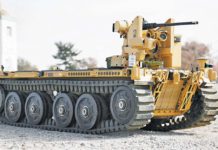 FUTURE TECHNOLOGIES : Future Military Robot Systems Pratt and Miller Expeditionary Modular Autonomous Vehicle (EMAV) which competed for the Remote Combat Vehicle selection