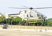 Industry News The third prototype of the HAL Light Utility Helicopter made its maiden flight on 14 December 2018.