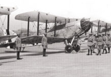 MILITARY HISTORY : A History of Military Aviation in India 1901-1947 Wapitis IIAs of ‘A’ Flight, No.1 Squadron being inspected at Kohat, 1936