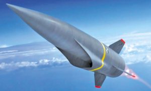 Artists rendering of Russia's Avangard hypersonic missiles