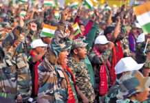 North-East : Bodoland Territorial Region Accord Signed Bodos celebrate the signing of the Bodoland Territorial Region Accord
