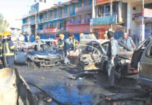 AFGHANISTAN : Suicide Bombers Attack Sikh Gurudwara in Kabul On 1 July 2018 a convoy of Sikhs and Hindus travelling to meet the president