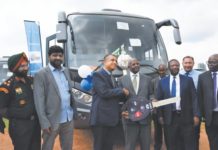 MILITARY DIPLOMACY : Recent Initiatives With South East Asian Countries Indian high commissioner Ravi Shanker handed over 88 vehciles including military trucks to Uganda's