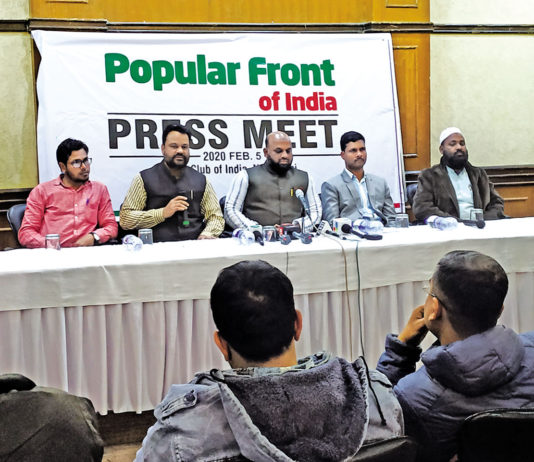 Internal Security : A Call for Banning the Popular Front of India PFI North Zone President AS Ismail and committee members called for revenge for the 'unreasonable' arrest of PFI members at a press conference on 5 February 2020.