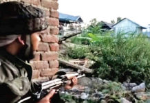 Elimination of HuM J&K Head Significant Blow to Pakistan Six months of persistent surveillance and the arrest of a mason, who reportedly built HuM commander Riyaz Naikoo's hideout, led the forces to the big catch (TV grab).