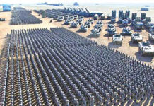 SIPRI ‘Trends in World Military Expenditure, 2019’ Troops parading to commemorate the 90 anniversary of the founding of the PLA, Sep 2017.