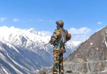 Editorial IMR June 2020 – China’s Boorishly Aggressive An Indian soldier stands vigil in Ladakh
