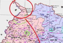 Nepal Has Violated The Treaty of Sugauli, 1816 Map of Indian areas included in the new Nepal map