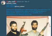 Digital Footprint of Terrorism in Kashmir Twitter Acct from Islamabad, Joined February 2019