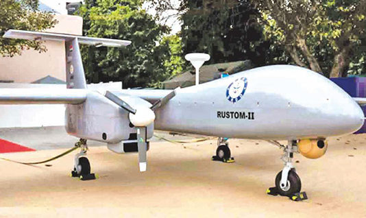 UNMANNED SYSTEMS: India-China Drone Capabilities Compared Rustom II (long-endurance UCAV)