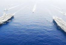 INDO-PACIFIC: US Rejects China’s Claim Over S. China Sea Two Nimitz-class aircraft carriers USS John C. Stennis and USS Ronald Reagan conduct dual aircraft carrier strike group operations in the Philippine Sea.