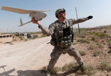 Army eyes Raven UAV and Spike Firefly Loitering Munition – IMR AeroVironment, Inc's RQ-11 Raven hand launched UAV dd