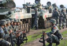 Chinese Force Levels in Aksai Chin – Indian Military Review Chinese troops on exercise in Tibet