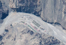 INDIA-CHINA: Chinese Intrusion in Eastern Ladakh Satellite images of areas upstream of the Galwan River showed a Chinese camp with heavy equipment