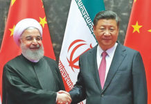 GEOPOLITICS: Sino-Iranian Strategic Partnership is a Setback to India Iran’s president Hassan Rouhani with China’s president Xi Jinping during his visit to Iran in 2016.