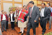 NSCN (IM) Makes Framework Agreement Public; Setback to Peace Talks Prime Minister Narendra Modi with NSCN (IM) General Secretary Thuingaleng Muivah at the signing ceremony of the Naga peace accord in New Delhi on 3 Aug 2015
