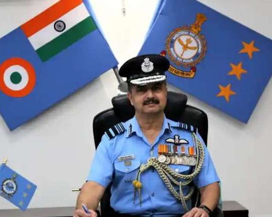 Air Marshal VR Chaudhari, chief of Western Air Command Air Mshl VR Chaudhary AOC-in-C WAC