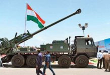 Second Import Embargo List of Weapons Being Prepared OFB and BEML developed truck mounted 155mm gun