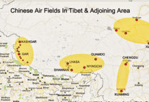 India closely monitoring seven Chinese military airbases Airfields in Tibet