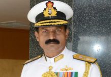 Vice Adm MA Hampiholi is Commandant Indian Naval Academy Vice Adm MA Hampiholi, Commandant Indian Naval Academy