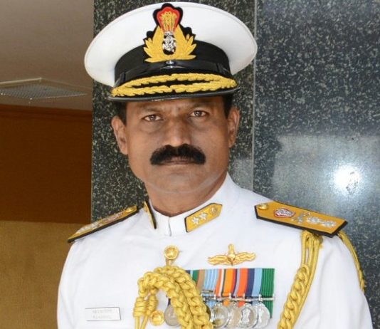 Vice Adm MA Hampiholi is Commandant Indian Naval Academy Vice Adm MA Hampiholi, Commandant Indian Naval Academy