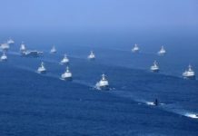 China creating a flashpoint in South China Sea The Chinese navy conducts a drill in the South China Sea in 2018