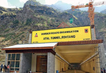 MILITARY LOGISTICS: Atal Rohtang Tunnel Completed Rohtang Tunnel at 10,075 ft altitude