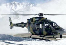 DEFENCE INDUSTRY News Sep 2020 HAL Light Utility Helicopter carrying out high-altitude trials