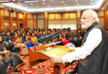 GOVERNANCE – The IAS and India’s Security Prime minister Narendra Modi addressing IAS proba oners