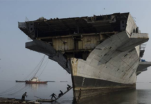 Apex court puts on hold further dismantling of INS Viraat INS Viraat being dismantled