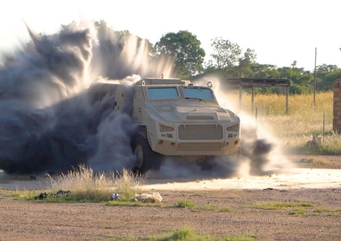 The M4 wheeled armoured vehicle