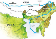 Strategy to Control Rivers Flowing Into India The Yarlung Tsangpo river flowing from Tibet enters India and is called Brahmaputra