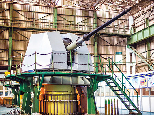 Defence Industry News BHEL's upgraded 76mm main gun for the Triput-class frigates of the Indian Navy