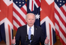 AUKUS – New Trilateral Indo-Pacific Alliance US President Jow Biden announced the AUKUS alliance from the Whitye House on