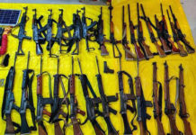 26 Maoists killed in Gadchiroli encounter Weapons recovered from 26 naxals who were killed in the 13 November encounter at Gyarapatti-Kotgul forest near Dhanora in Gadchiroli district.