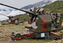 Army Augmenting Capabilities on Chinese Border Advanced L-70 air defence gun deployed on the Chinese border in Arunachal Pradesh