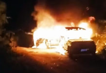 14 Civilians Killed in Nagaland in Case of Mistaken Identity A vehicle set on fire by irate mobs after the killing of civilians in Nagaland