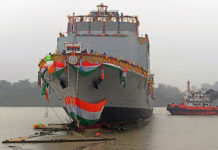 First of Four Large Survey Vessels Launched INS Sandhyayak Large Survey Vessel was launched on 5 December 2021 at GRSE Kolkata