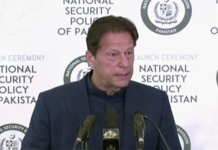 Pakistan’s releases first-ever National Security Policy; sends mixed signals Prime Minister Imran Khan addresses the ceremony to launch the public version of country's National Security Policy in Islamabad on 14 Jan 2022