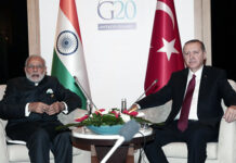 The Turkish Threat – Challenges & Solutions Prime minister Narendra Modi with Turkey's president Erdogan at the G20 Antalya summit, in Belek, Antalya Turkey, on 15 Nov 2015